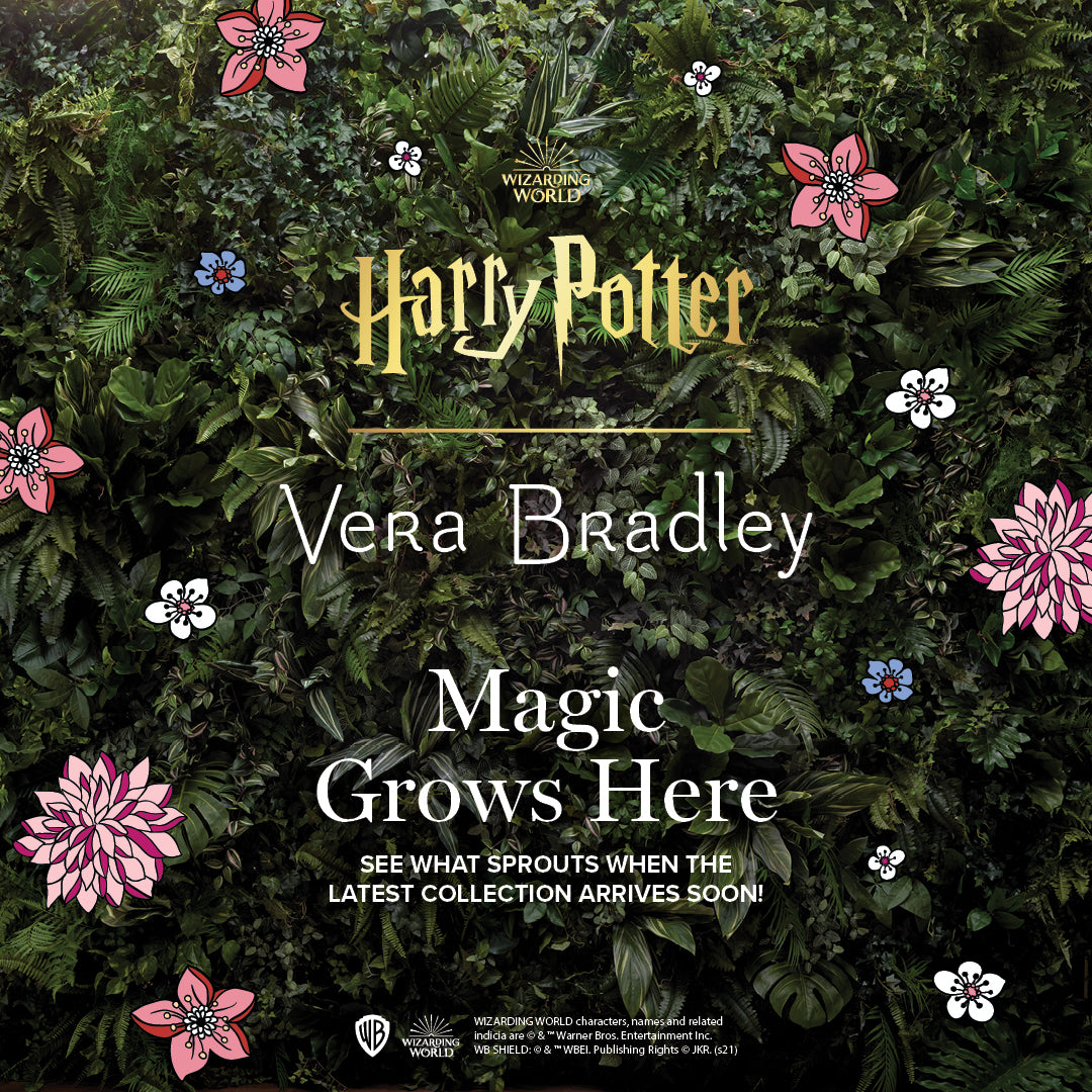 COMING SOON! The latest Harry Potter x Vera Bradley Collaboration!