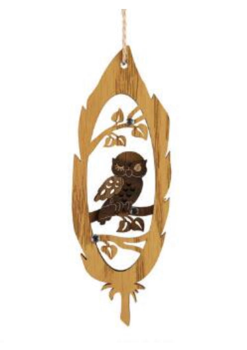 Filigree Owl Ornament