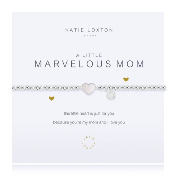 A little MARVELOUS MOM bracelet (mother of pearl)