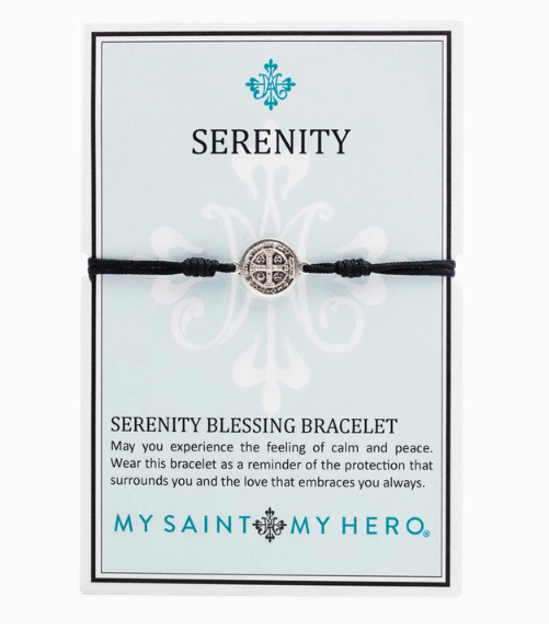 Serenity Bracelet-Black/Silver
