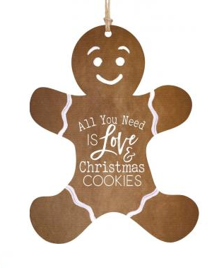 Love & Christmas Cookies Orn