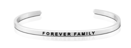 Forever Family Bangle (Silver)