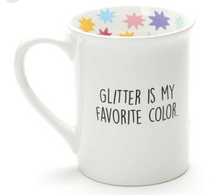 Glitter Celebrate Mug