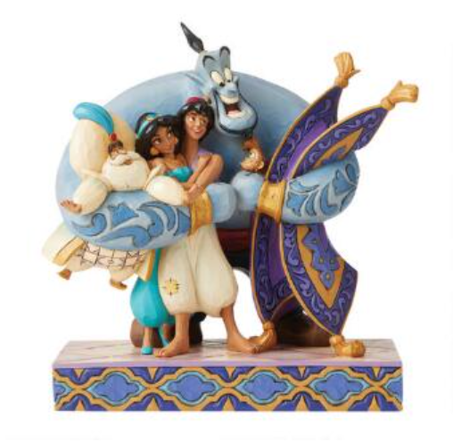 “Group Hug” Genie & Friends Figurine