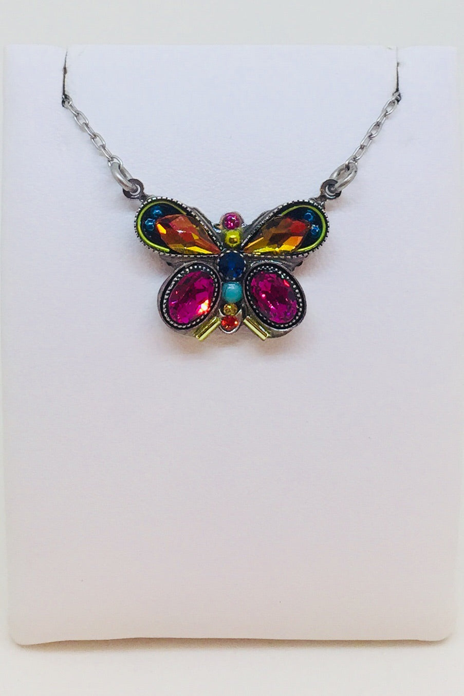 Butterfly Fancy Necklace-Multi Color