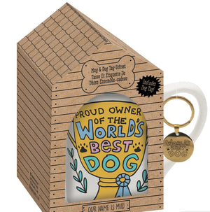 Best Dog Mug & Dog Tag Set