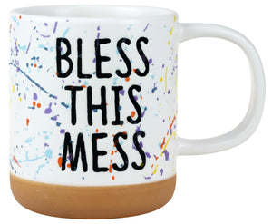 Bless This Mess Splatter Mug