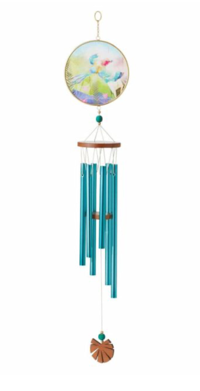 Blue in Flight Windchime