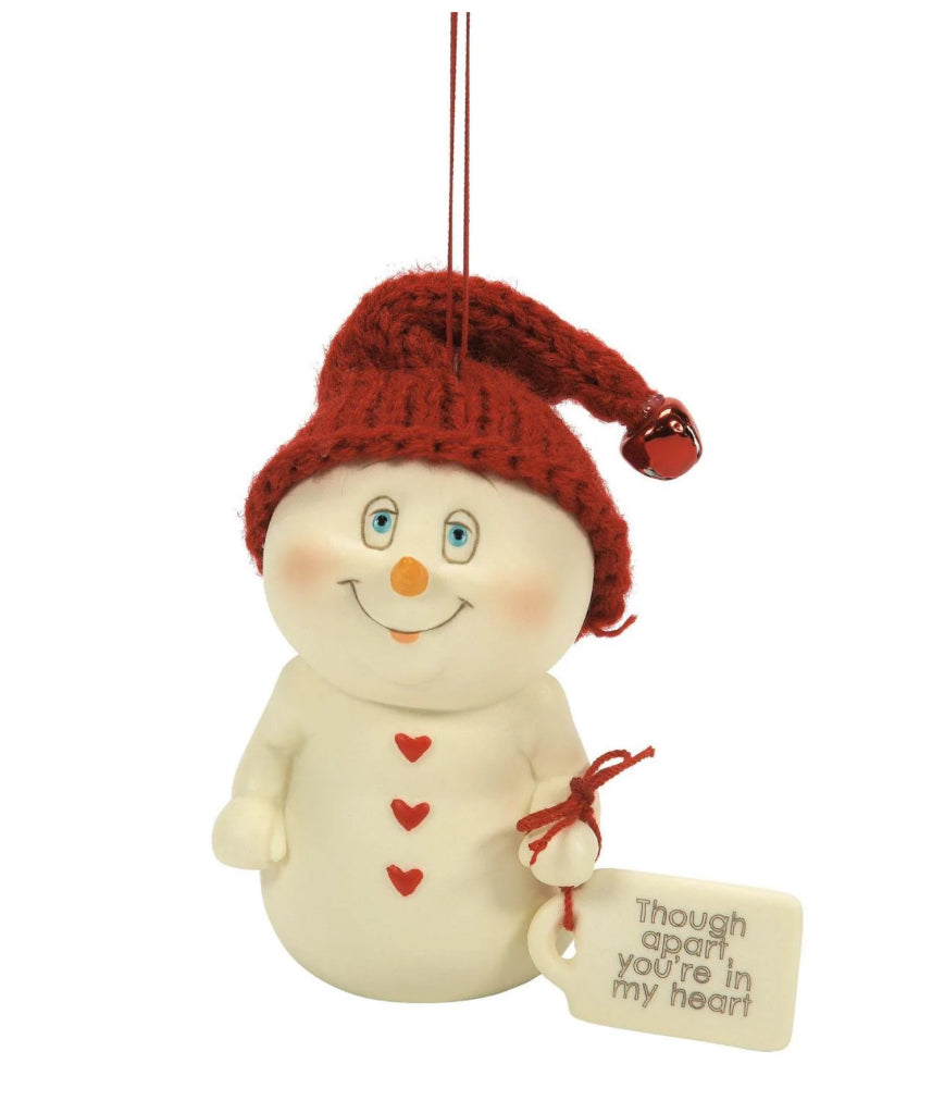 Snowpinion “Though Apart…” Ornament