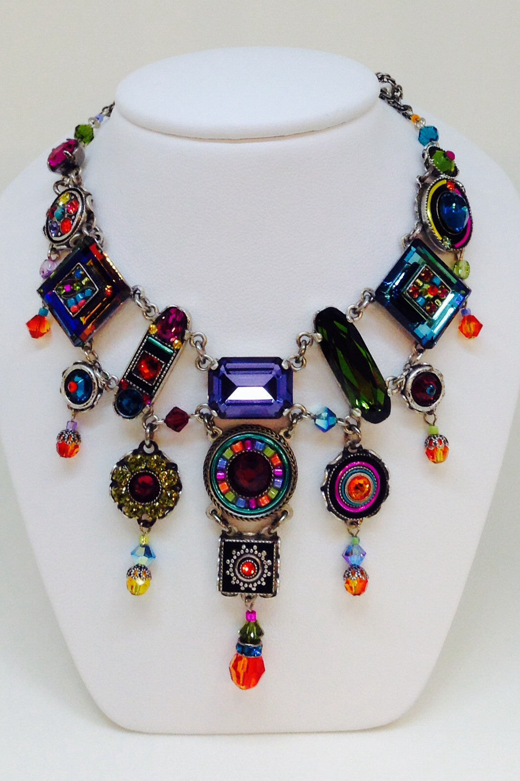 La Dolce Vita Elaborate Necklace-Multi Color