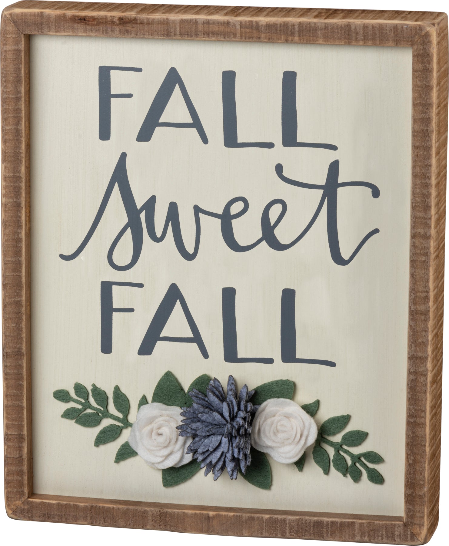 Inset Box Sign-Sweet Fall