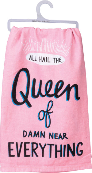 Dish Towel-Queen Pink
