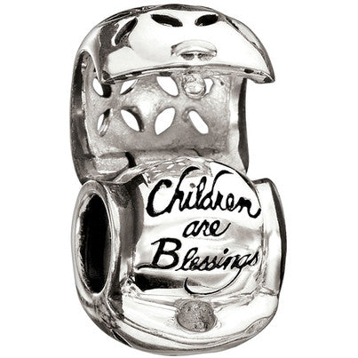 Sterling Silver - Children are Blessings Treasure Bead