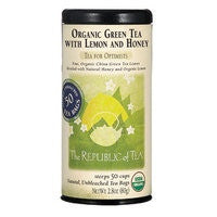 Organic USDA Honey Lemon Green Tea