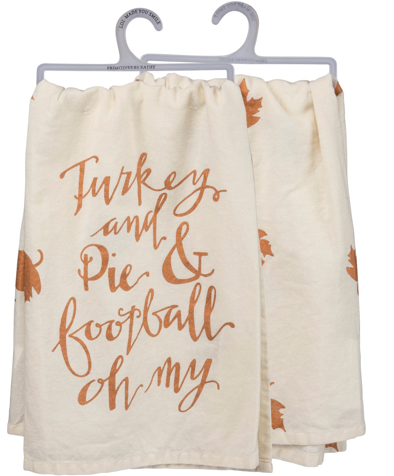 Dish Towel-“Turkey, Pie, & Football”