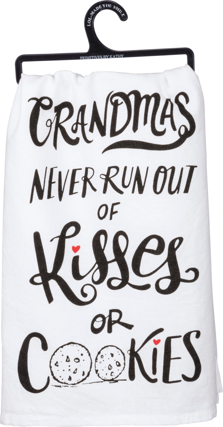 Grandma's Kisses & Cookies Dish Towel