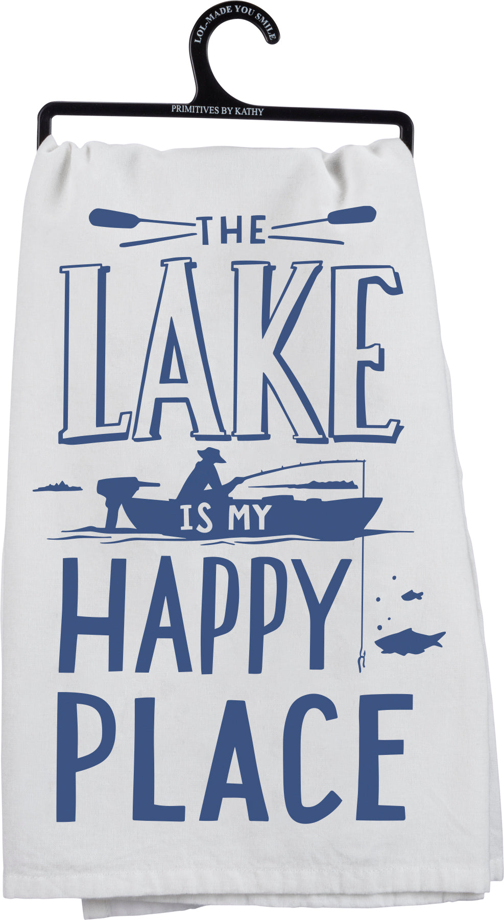 Dish Towel-Lake My Happy Place