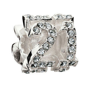 The Swarovski Collection - Lucky Number 21 - Black and White