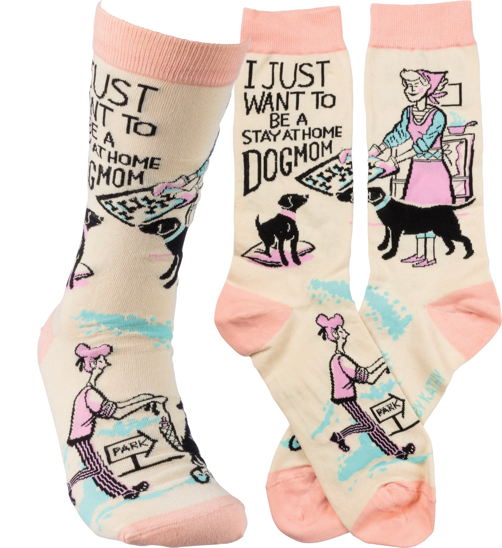 Socks-Dog Mom