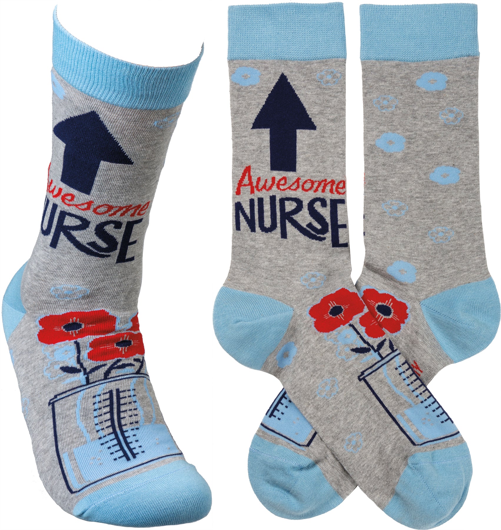 Socks-Awesome Nurse