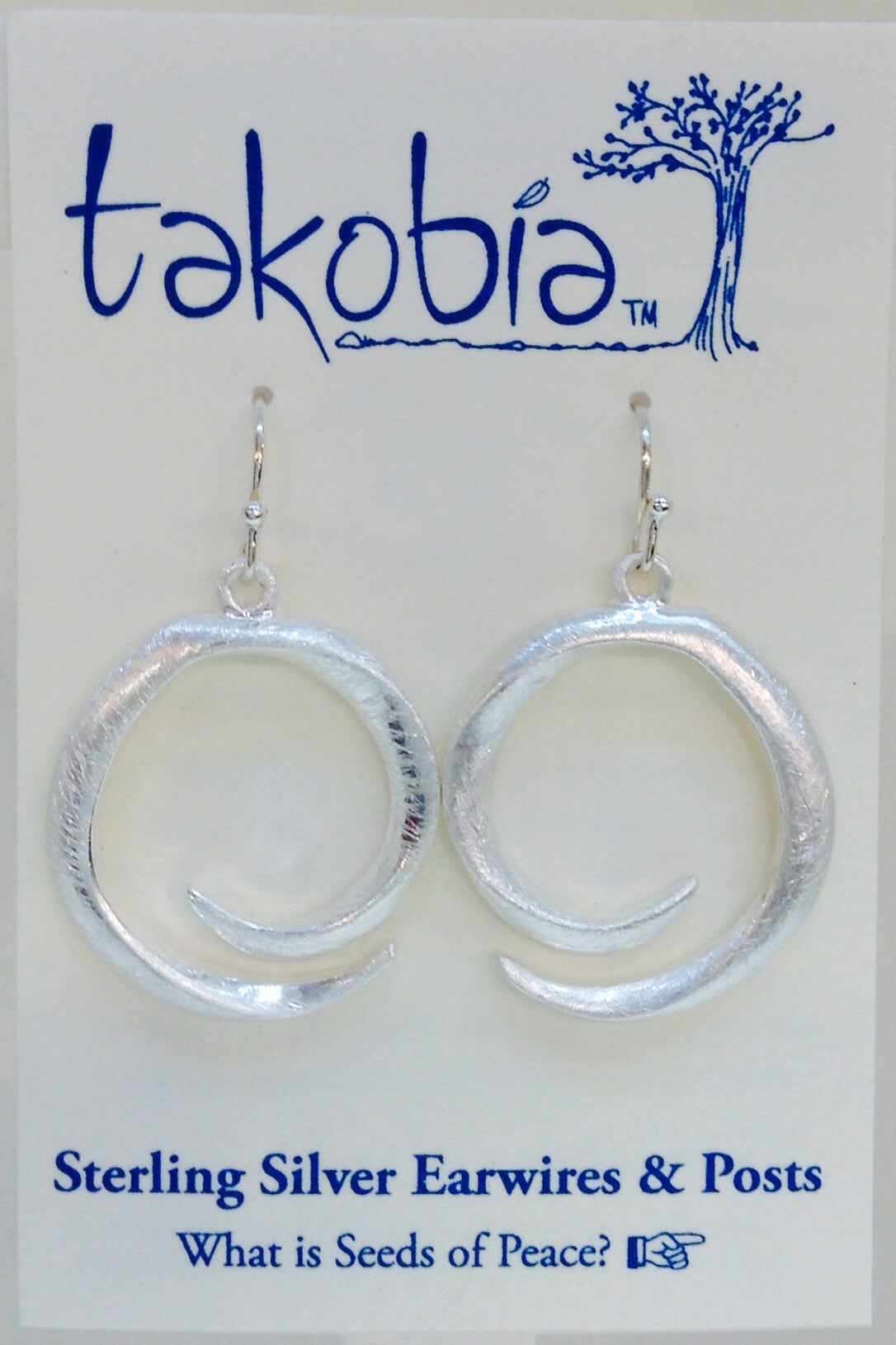 Open Swirl Earrings