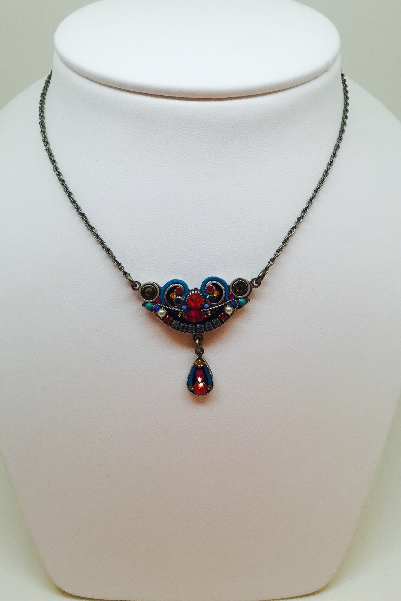 Petite Organic Necklace-Multicolor