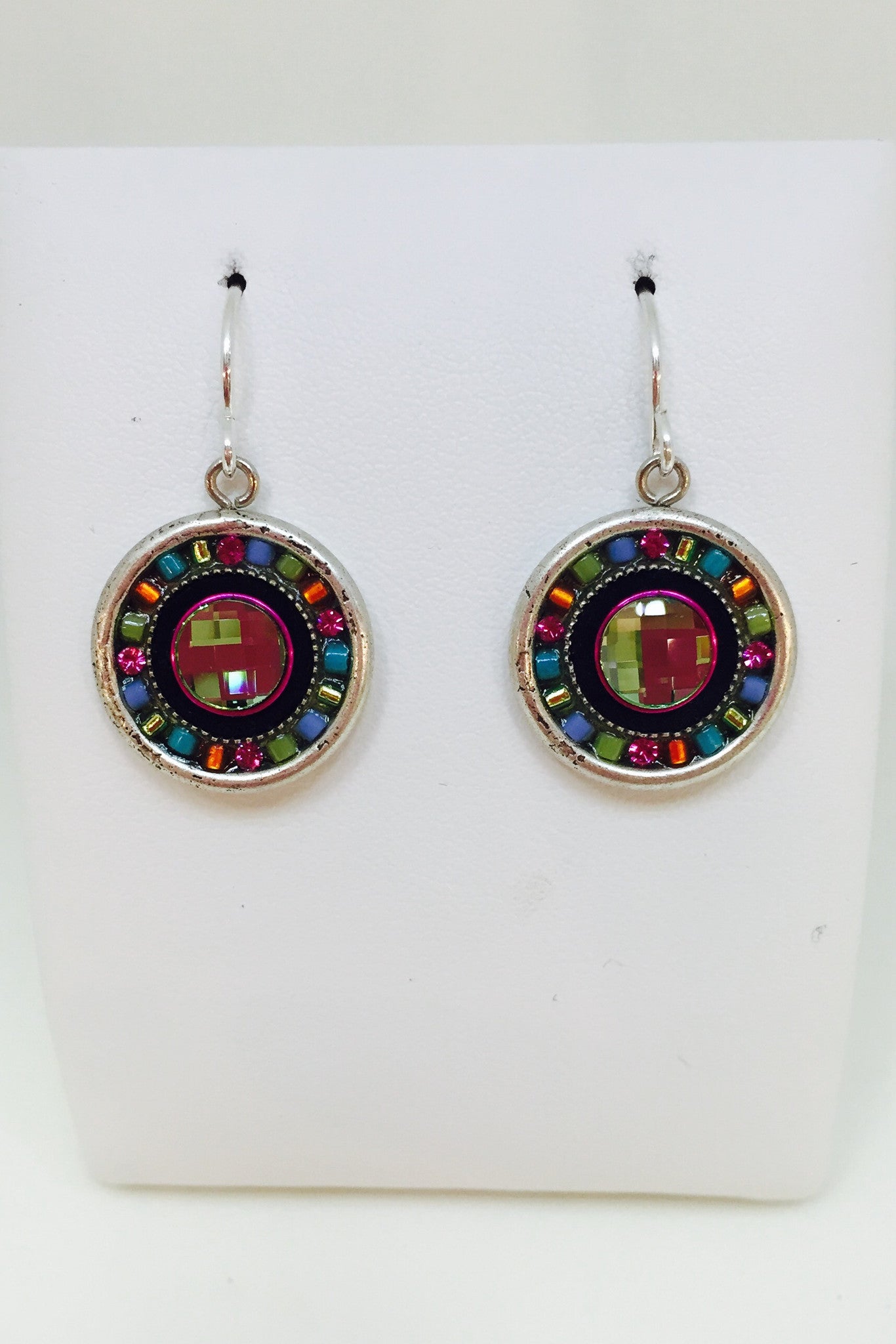 Mosaic Roulette Earring-Multi Color