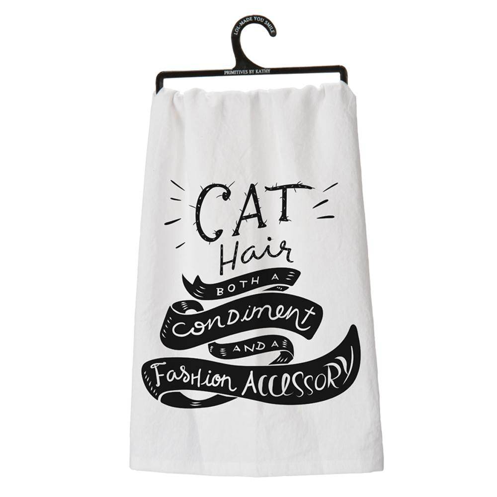 "Cat Hair" Dish Towel