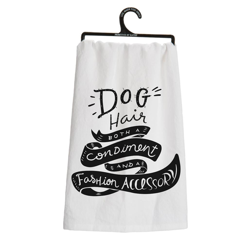 "Dog Hair" Dish Towel