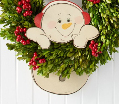 Snowman Wreath Dangler