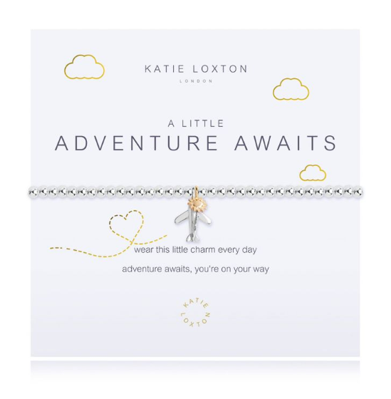 A little ADVENTURE AWAITS bracelet