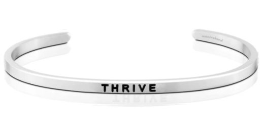 Thrive Bangle (Silver)