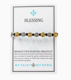 Benedictine Blessing Bracelet-Black/Mixed