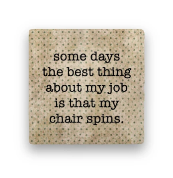Chair Spins Coaster