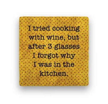 Cooking with Wine Coaster