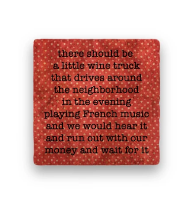 Wine Truck Coaster
