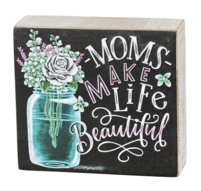 Chalk Sign-Beautiful Mom