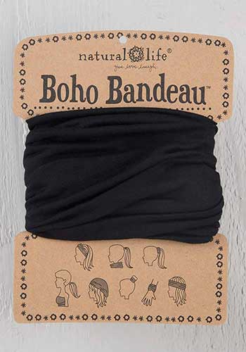 Boho Bandeau Black