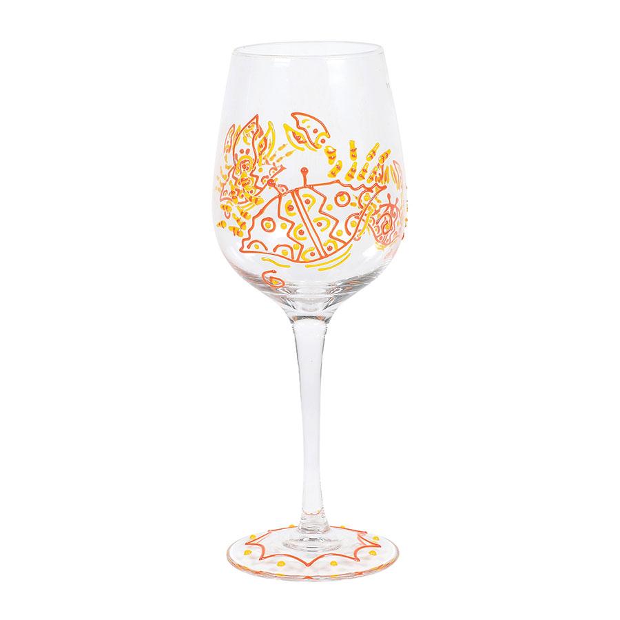 Crab Wine Glass