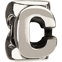 Sterling Silver - Letter C