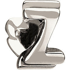Sterling Silver - Letter Z