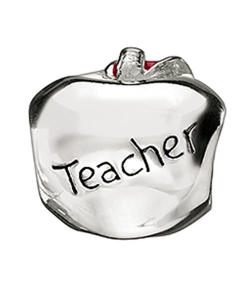 Sterling Silver w Enamel - Teacher's Pet