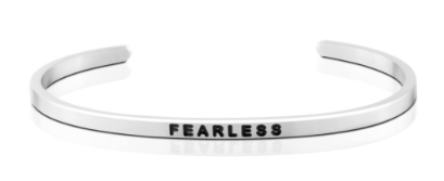 Fearless Bangle (Silver)