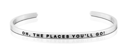 Oh, The Places You'll Go! Bangle (Silver)