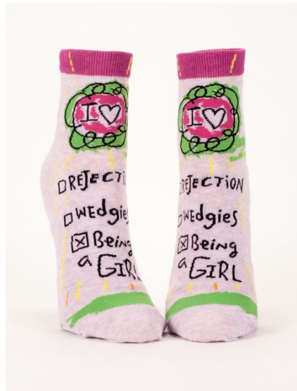 Being A Girl Ankle Socks