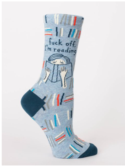 F*ck Off, I’m Reading Crew Sock