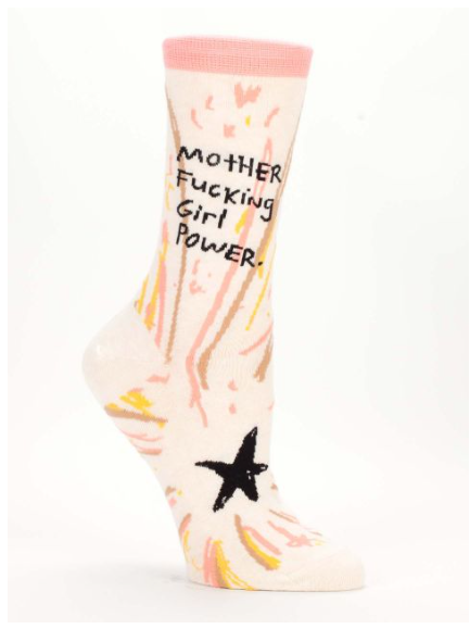 Mother F*cking Girl Power Crew Socks