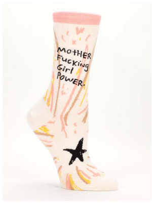 Mother F*cking Girl Power Crew Socks