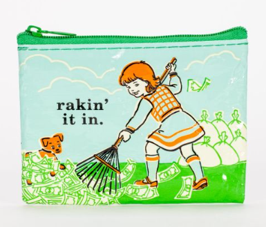 Coin Purse-Rakin It In