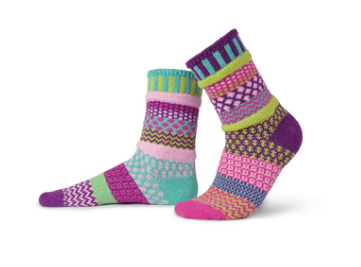 Dahlia Adult Crew Socks